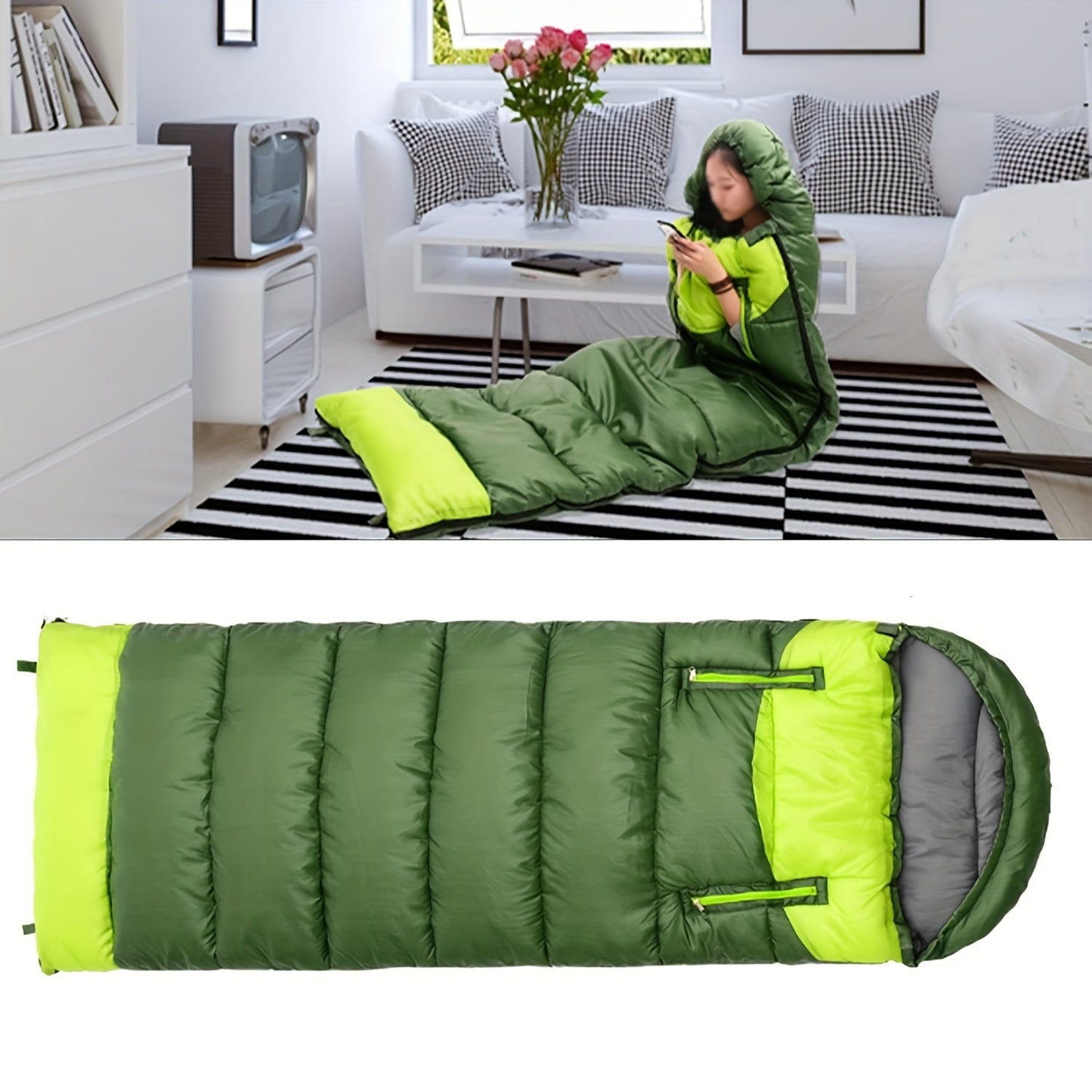 NNETM Sleeping Bag for Camping Hiking-3