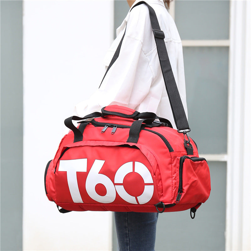 Fitness bag, football backpack, swimming, Taekwondo, waterproof, nylon, multi-purpose, hand-held, travel bag