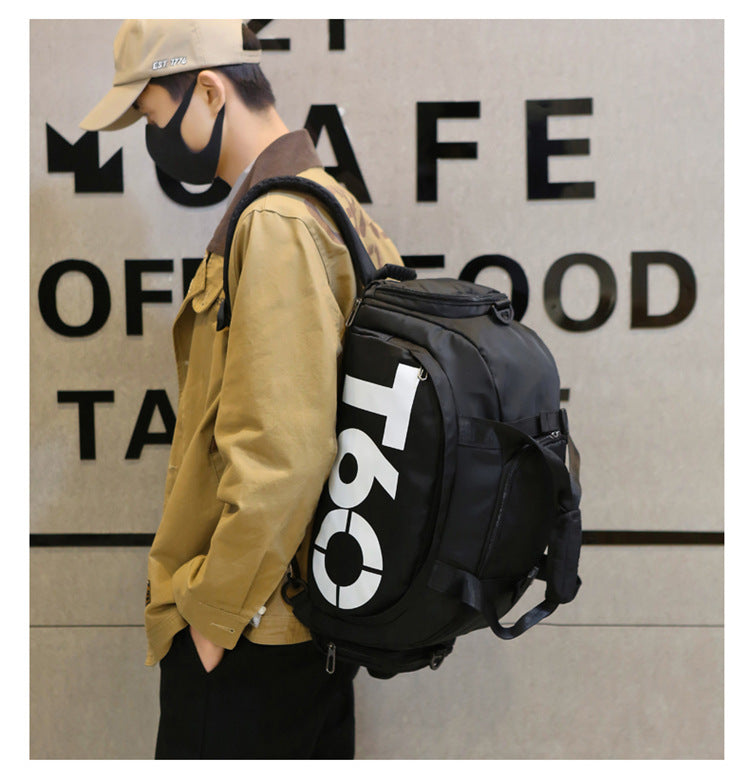Fitness bag, football backpack, swimming, Taekwondo, waterproof, nylon, multi-purpose, hand-held, travel bag