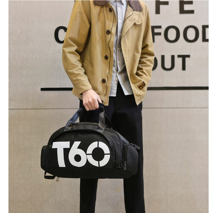 Fitness bag, football backpack, swimming, Taekwondo, waterproof, nylon, multi-purpose, hand-held, travel bag